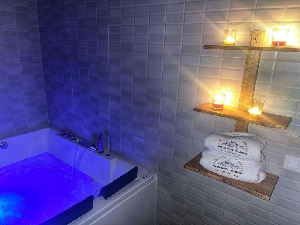 Apartamentos Dona Jimena Del Ambroz 4 Estrellas Complejo Unico En El Centro Del Pueblo - Piscina Ya Abierta Hervás Exterior foto